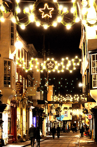 Christmas lights in York - gallery - from York Press