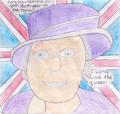 This portrait was sent in by Huntington School pupil Will Greenwood, 12, of Old School Walk, Acomb, York