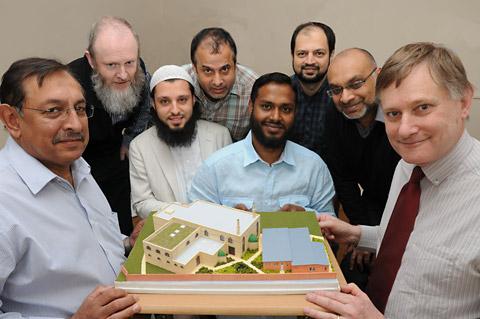 Members of the York Mosque and Islamic Centre meet York Central MP Hugh Bayley, right. From left, Asad Khan, George Stubbings, Inmam, Abid Salik, Ali Zafar, Ismail Miah, Kashif Ahmed and Mahboob Surve