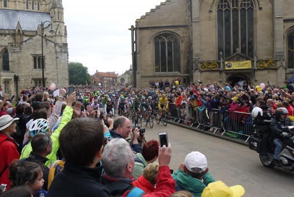View from the crowd at York Minster. Picture: Thomas Fuller, 9