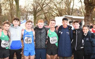 City of York Athletic Club runners after the Liverpool Cross Challenge