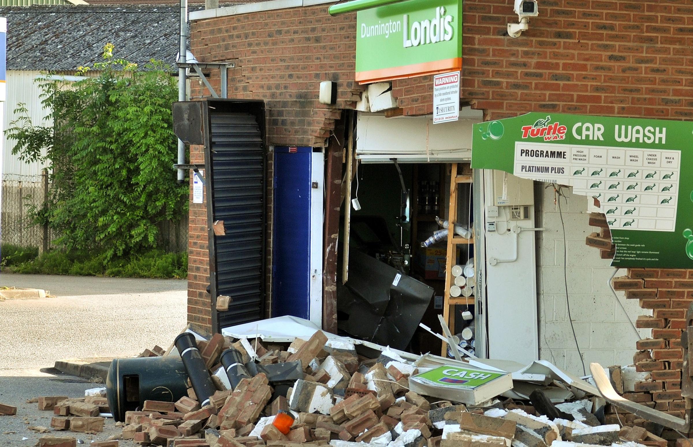 3 appear in court over ATM raid at York petrol station