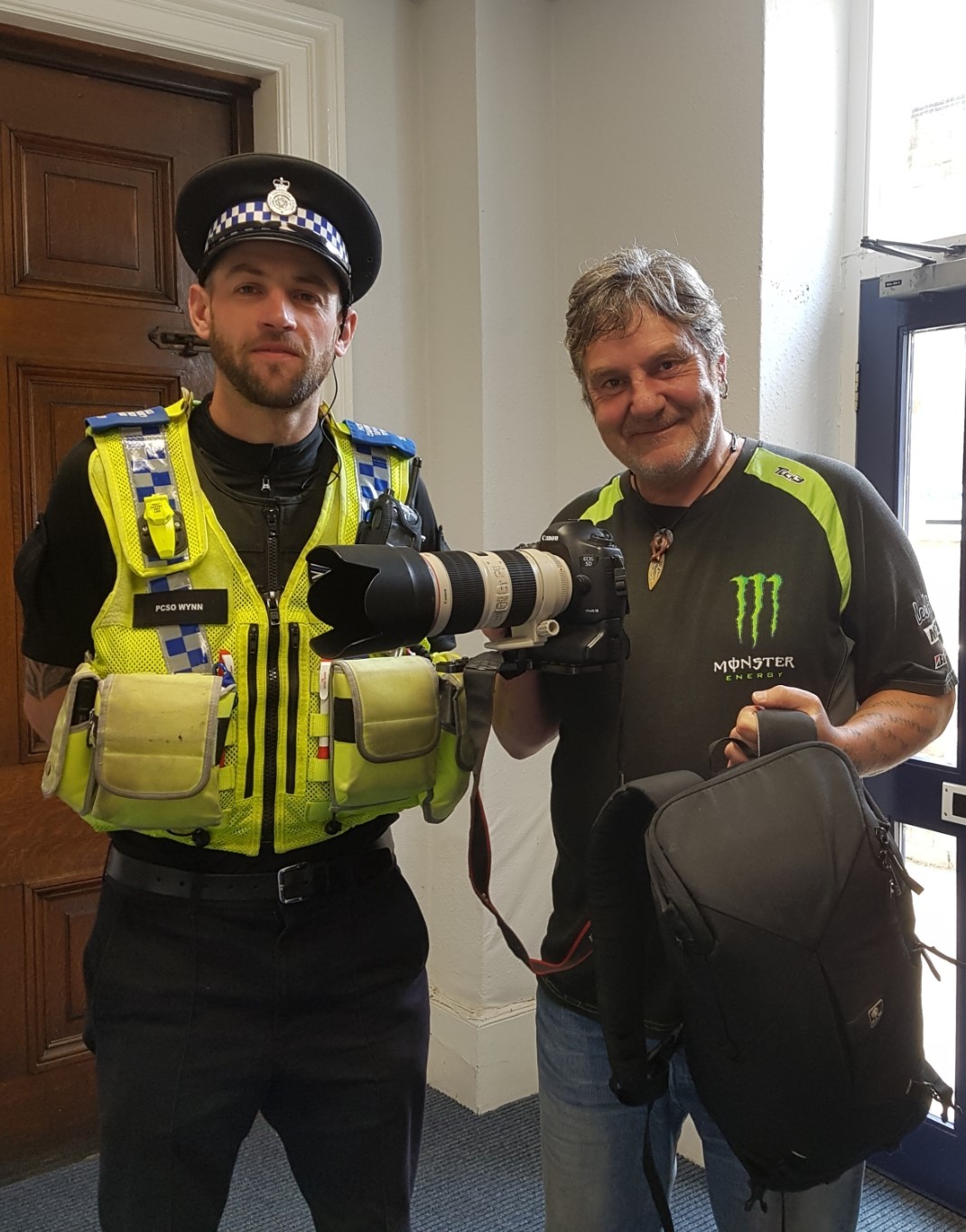 £6k camera reunited with owner