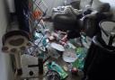 Reece Glossop's Wetherby flat where the cats were left alone for nine days