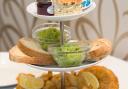 The Hetty & Betty signature dish - Whitby Fish and Chips Afternoon Tea