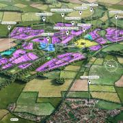The masterplan for Maltkiln, west of York