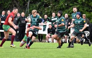 York RUFC's season wrapped up as their hopes of a final at Twickenham was squashed by Heath. Pic: Rob Long