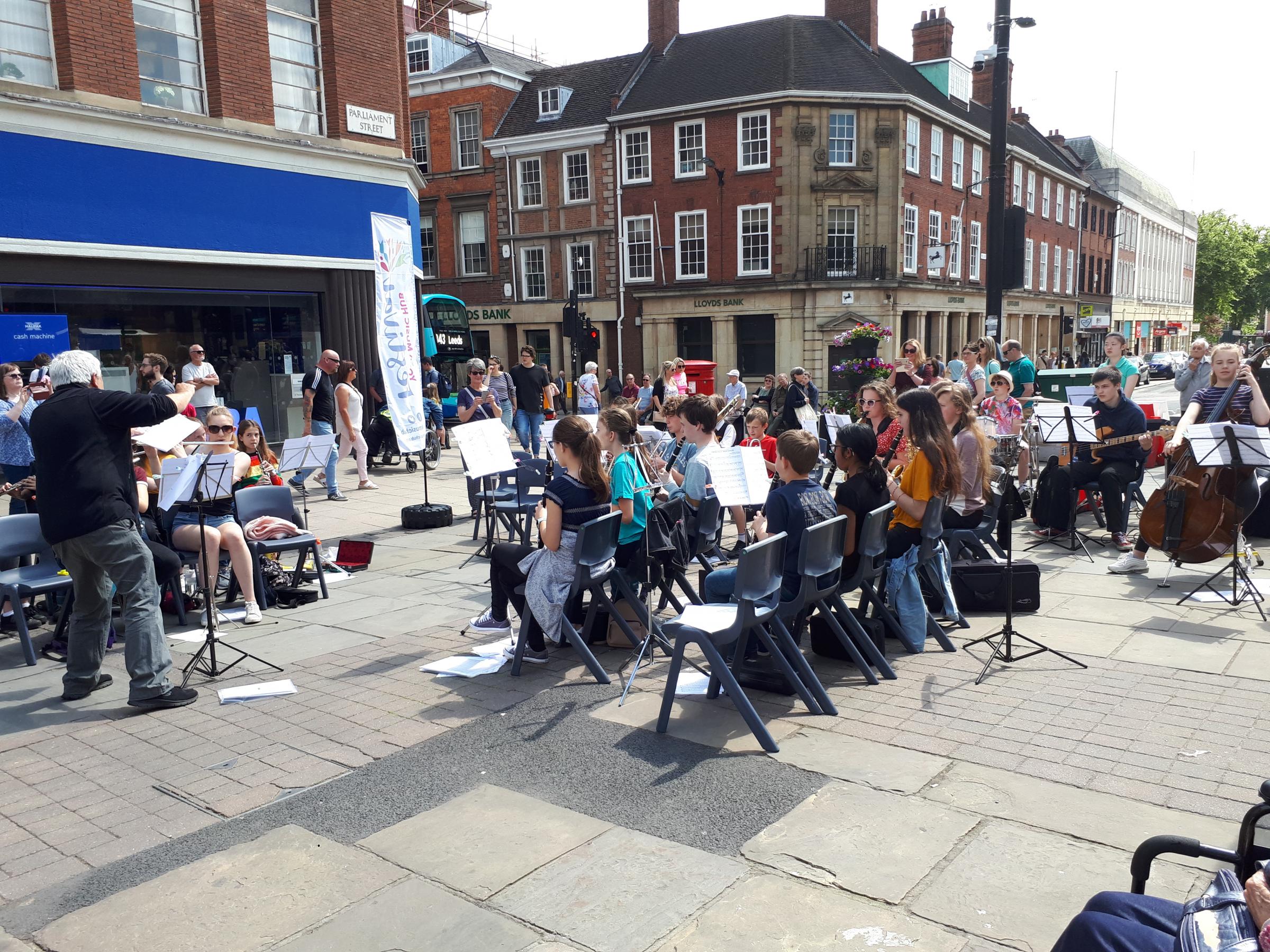 Young musicians wow crowds in York as part of music festival