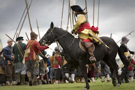 Battle of Marston Moor re-enactment at Knavesmire on August 31, 2009. Picture: Mandy Arrowsmith