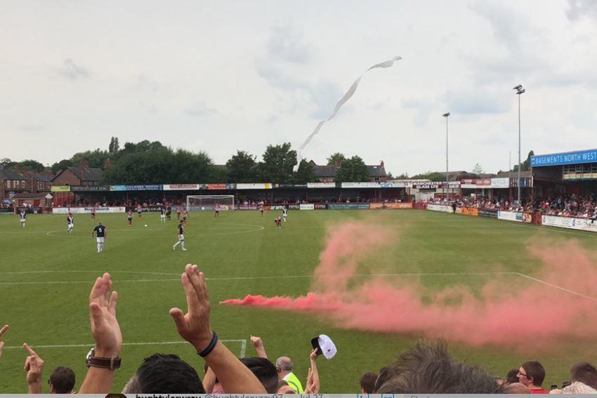 Police warning after 'surge' in use of flares at York City games
