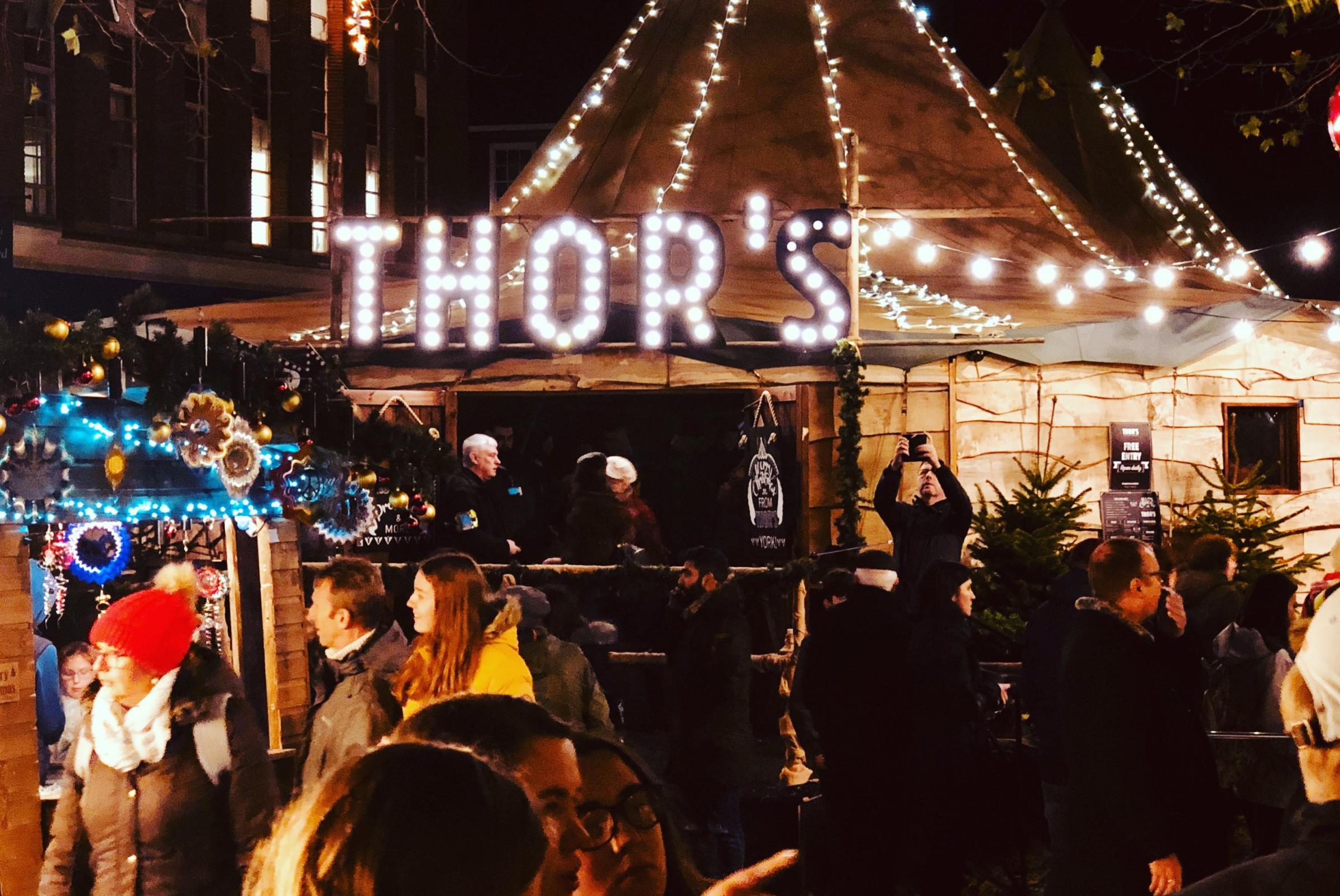 Thor’s tipi bar to return to York for Christmas