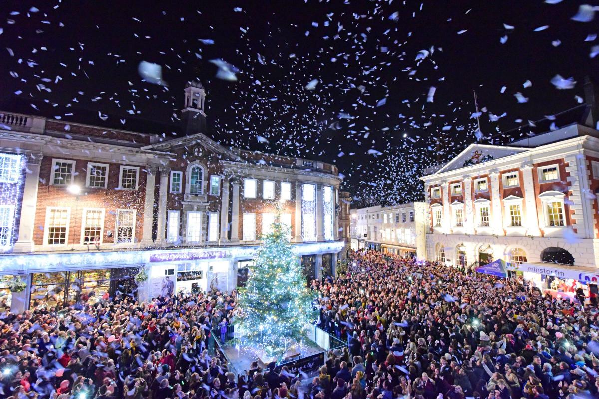 When will York's Christmas lights 2019 be switched on?