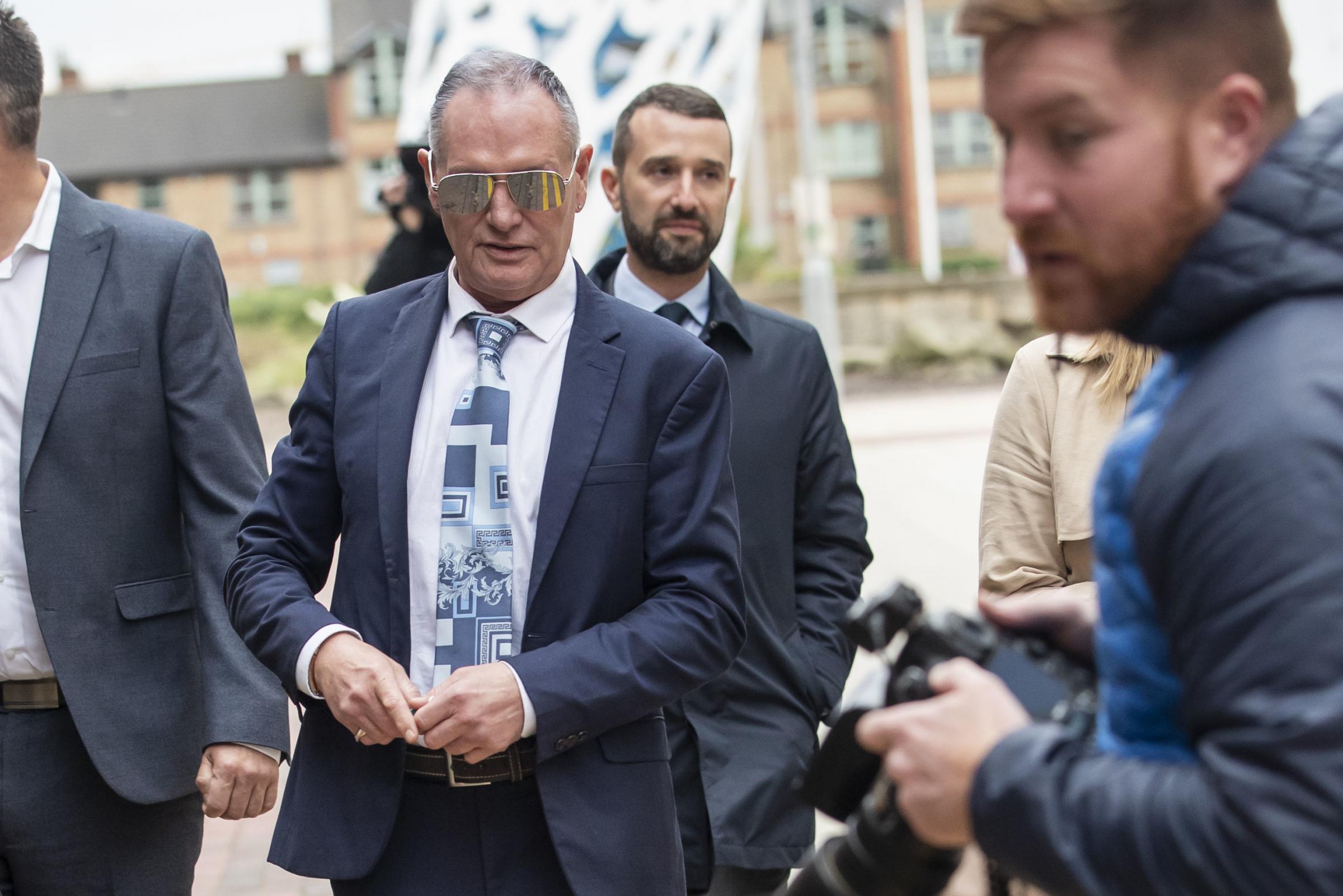 Jurors in sexual assault trial shown pictures of Gascoigne kisses