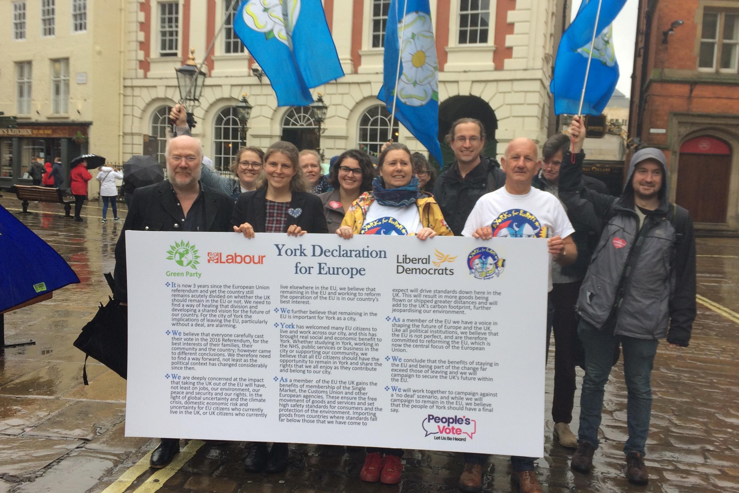 Campaigners from York heading to London for Final Say march