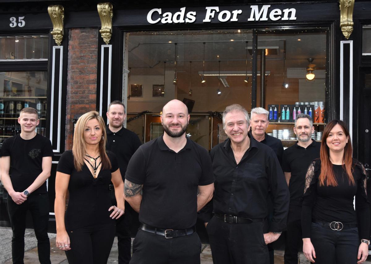 Gents Hairdressers Cads For Men Fossgate Toasts 40th Anniversary