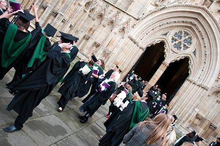 York St John University degrees and awards ceremony at York Minster. Picture: Richard Hadley