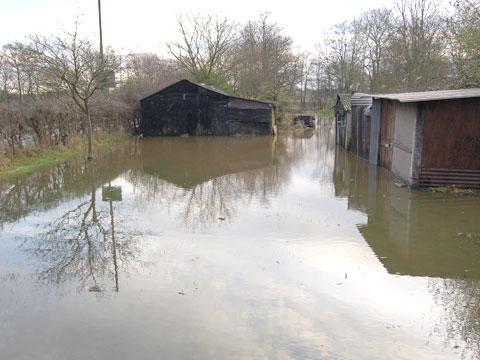 Flooding around Fulford taken by Derek Ralph