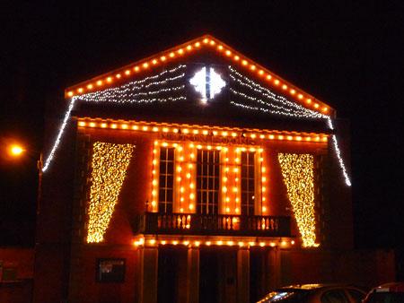 Christmas Lights at the Milton Rooms in Malton. Picture: Nick Fletcher