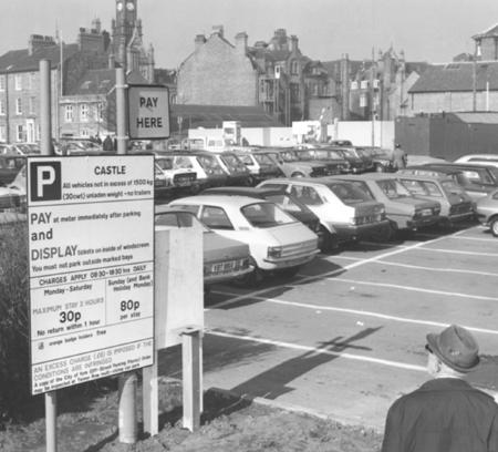 Two hours parking on Castle Car Park would set you back 30p in 1981.