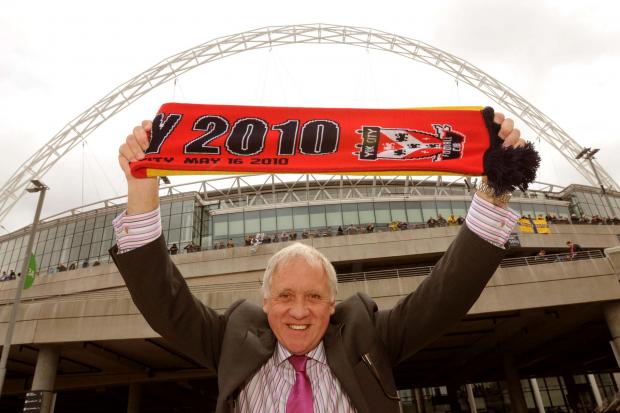 York City   V   Oxford United    Blue Square Premier  Play-Off Final at Wembley    Harry Gration Picture Frank Dwyer.
