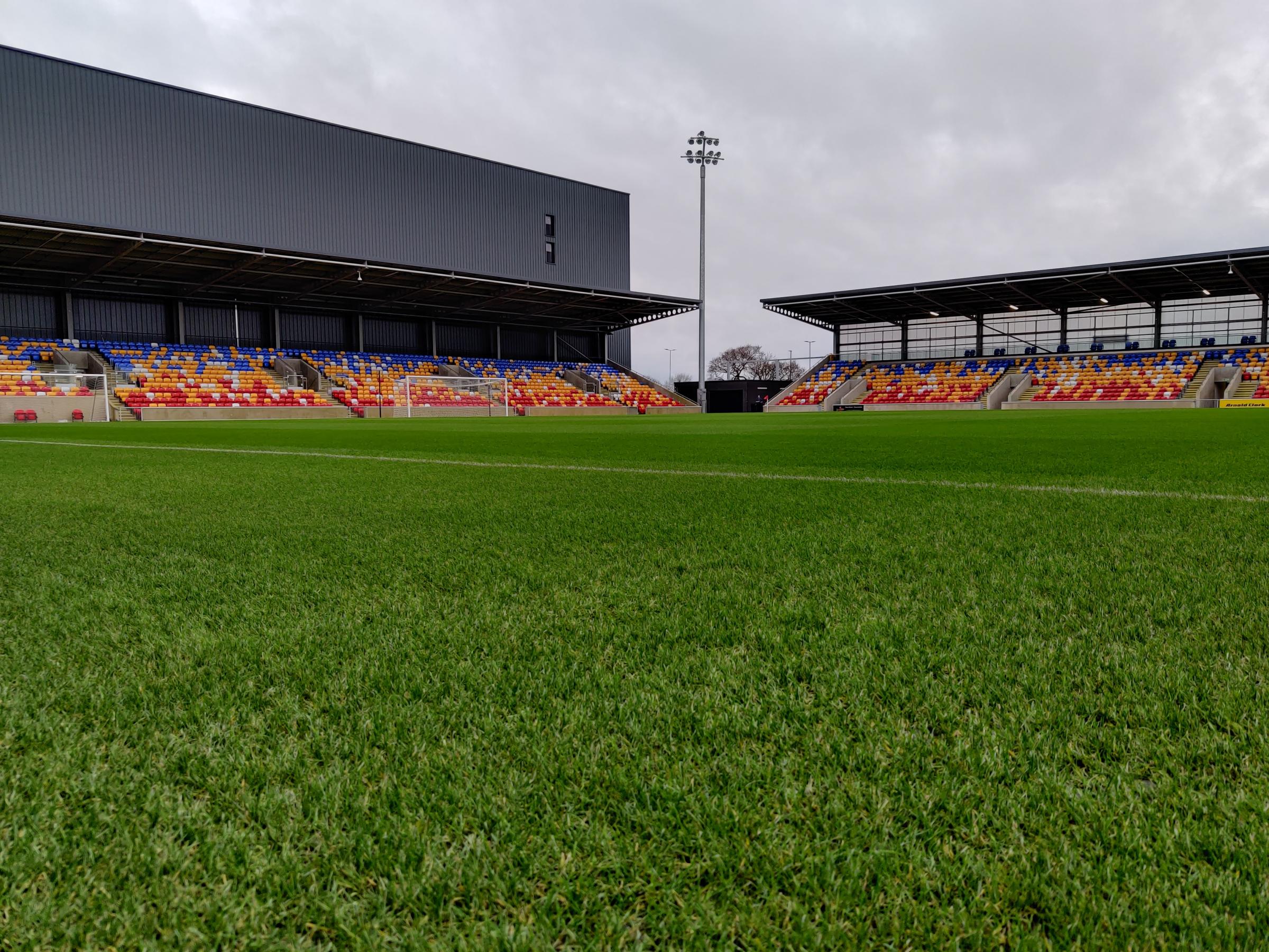 First look at finished Community Stadium - as York City hope to christen the pitch next month - Vimarsana News