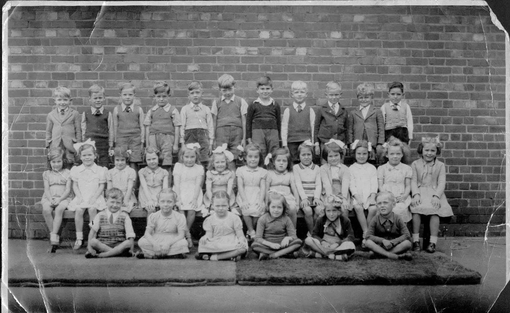 David Blands photo of Fishergate Primary school 1945-7