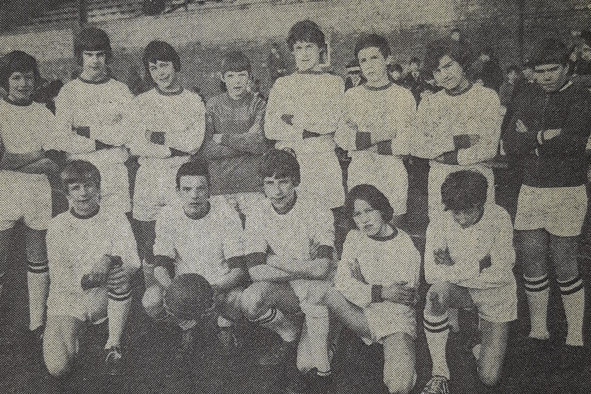 ASHFIELD SCHOOL FOOTBALL TEAM 1971