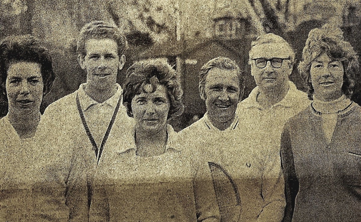 CIVIL SERVICE LAWN TENNIS TEAM 1971
