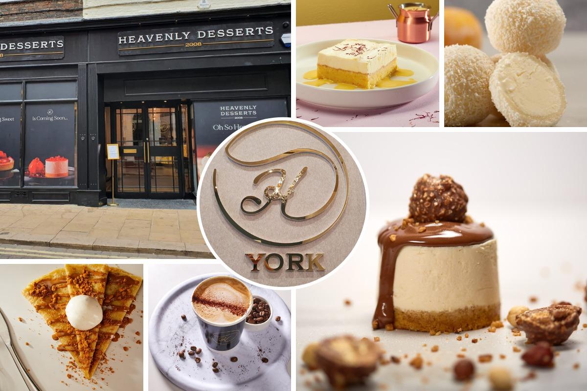 Heavenly Desserts late-night cafe, York: first look inside