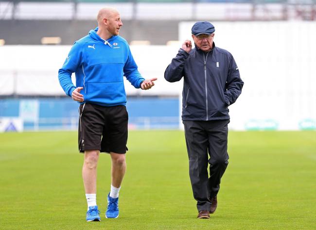 Yorkshire head coach Andrew Gale (left) has left the club in the wake of Azeem Rafiq revelations. Picture: Nigel French/PA Wire