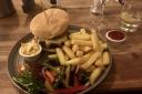 The boar and beef burger at Wildes in York Picture: Haydn Lewis