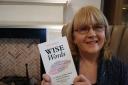Rita Leaman with her new book