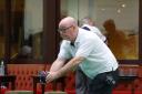 New Earswick Bowling Club’s Terry McGlennon in action for the Eagles