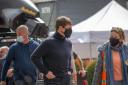 Tom Cruise was spotted walking to the film set at Levisham Station Picture: Sharon Marwood