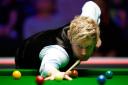 Neil Robertson in action during day three of the UK Championship at the York Barbican. Picture: Zac Goodwin/PA Wire