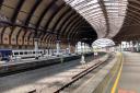 Trains from London are terminating at York station