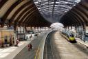 York station during the first rail strike back in June