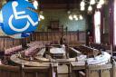 City of York Council has come under fire again from Private Eye magazine in a row over disabled access to the Guildhall council chamber