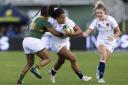 England's Tatyana Heard during the Women's Rugby World Cup pool C match at Waitakere Stadium in Auckland, New Zealand. Picture: Brett Phibbs/PA Wire