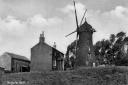 Holgate Windmill and the miller's house circa 1920 - photo from City of York Council Explore Archives
