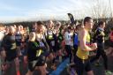 IN PICTURES: Today's Brass Monkey half marathon in York. The runners set off...