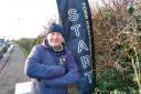 BRASS MONKEY: Founder Brian Hughes on York's mid-winter half marathon. Pictured: Brian at the starting line