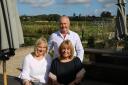 Mandy Avison, Karl Avison and Alison Riley from Pickering's, Cedarbarn Farm Shop and Café which has been shortlisted in the Family Run Farm category in the Northern Farmer Awards