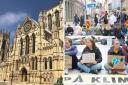 Extinction Rebellion (XR) Families York and Parents For Future North Yorkshire will stage a peaceful protest outside York Minster on Sunday