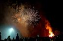 Fireworks above Pocklington in 2022