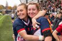 York Valkyrie's Lacey Owen (left) reflects on scoring minutes into her England debut against Wales.