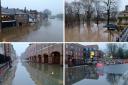 Flooding in York this morning (Tuesday, December 12)