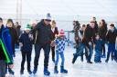 The Ice Factor outdoor skating rink at York's Designer Outlet will be close dtoday becausre of strong winds and unseasonably warm temperatures