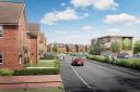 Artists impression of the scheme from Barratt Homes