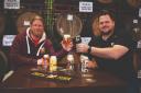 Lee Grabham and Wayne Smith at Brew York's Handley Tap which is looking to expand its opening hours. Image supplied